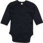 Babybugz Baby long sleeve bodysuit black