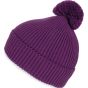 K-up Bonnet avec pompon mauve