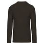 Kariban T-shirt col V manches longues dark_khaki