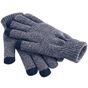 Beechfield Gants écran tactile heather_navy