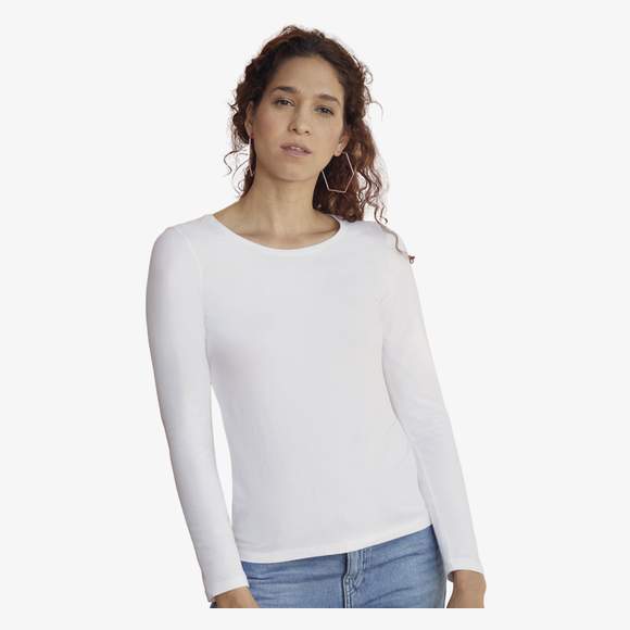 Valueweight Long Sleeve T Lady-Fit fruit of the loom