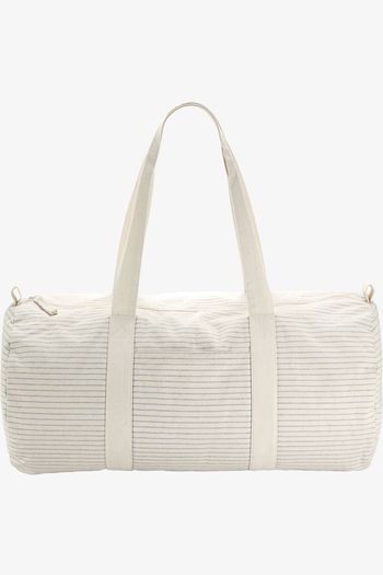 Image produit Sac polochon en coton bio rayé