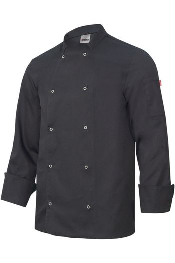 Image produit Veste de cuisinier manches longues avec boutons pression