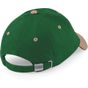 Beechfield Casquette en coton épais gratté de profil bas forest_green/taupe