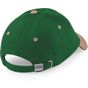 Beechfield Casquette en coton épais gratté de profil bas forest_green/taupe