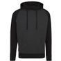 Build Your Brand Raglan Hoody charcoal/black