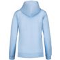 Kariban sweat-shirt capuche contrastée femme sky_blue/white