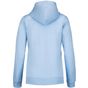 kariban sweat-shirt capuche contrastée femme sky_blue/white