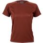 Cona Sports Ladies Rainbow Tech Tee choco