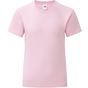 fruit of the loom Girls Iconic 150 T rose_pale