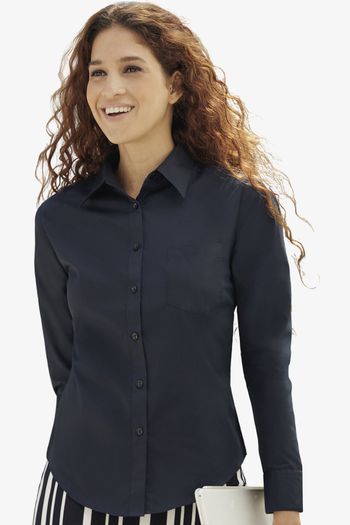 Image produit Long Sleeve Poplin Shirt Lady-Fit