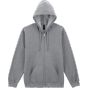 Gildan Softstyle Midweight Full Zip Hooded Sweat ring_spun_sport_grey