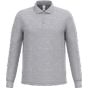 iDeal Basic Brand Polo piqué LSL homme 200  ideal_oxford_grey