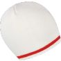 Result National Beanie white/red
