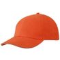 Myrtle Beach Light brushed Sandwich Cap dark_orange/beige