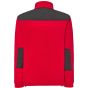 JHK Full zip fleece jacket red/black