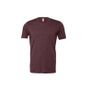 Bella Unisex heather cvc short sleeve tee heather_maroon
