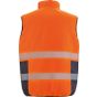 Result Reversible soft padded safety gilet fluorescent_orange/navy