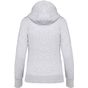 kariban sweat-shirt zippé capuche femme ash_heather