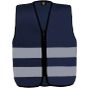 Korntex Safety Vest For Kids With Zipper Navy