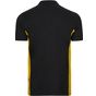 Velilla Polo bicolore manches courtes black/yellow