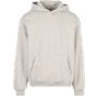 Build Your Brand Fluffy Hoody Light grey