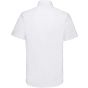 Russell Chemise Oxford cintrée manches courtes homme white