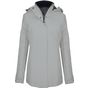 Kariban parka femme snow_grey