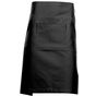 NewGen Tablier de Barman mi-long en coton black