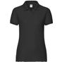 fruit of the loom 65/35 Polo Lady-Fit noir