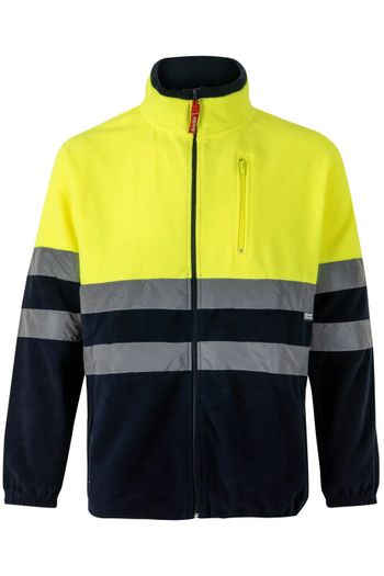 Image produit Veste polaire bicolore haute visibilité