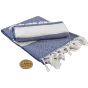 A&R Fouta Marmaris Hamamzz® Navy blue / White
