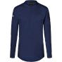 karlowsky Women's Long-Sleeve Performance Work Shirt Navy