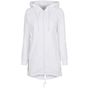 Build Your Brand Ladies Sweat Parka white