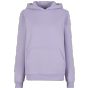 Build Your Brand Ladies Fluffy Hoody Lilac