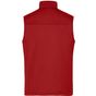 James&Nicholson Men´s Softshell Vest red