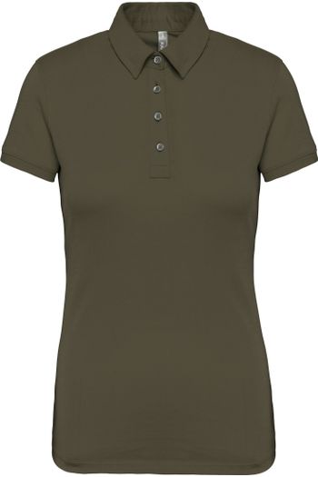 Image produit Polo jersey manches courtes femme