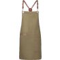 karlowsky Bib apron urban x-style khaki