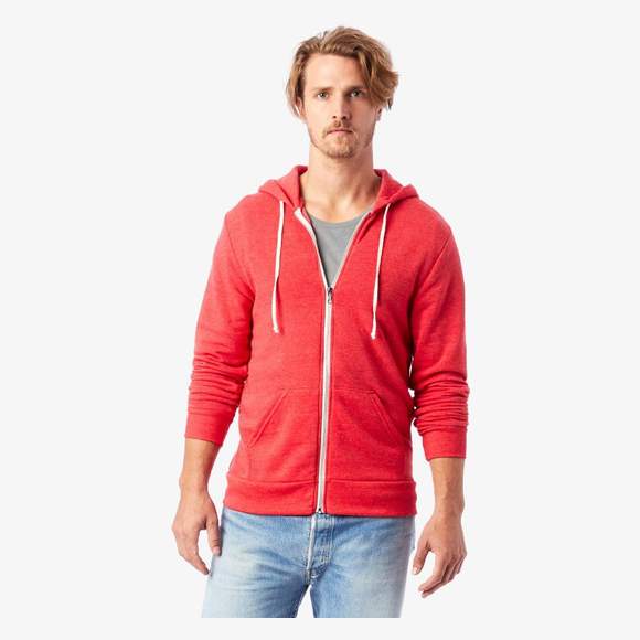 Rocky eco-fleece zip hoodie Alternative-apparel