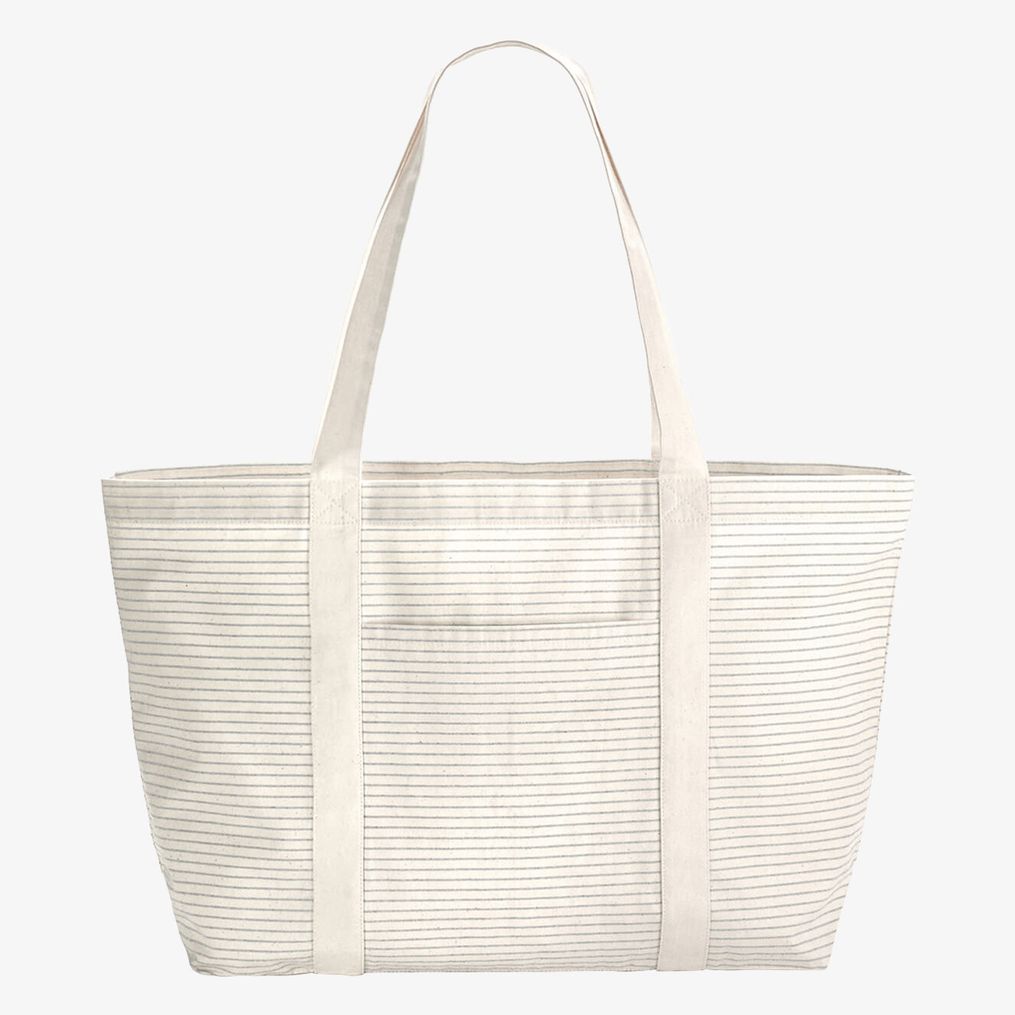 Tote bag rayé en coton bio westfordmill