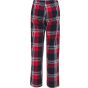 SF Clothing Kids´ tartan lounge pants red_navy_check