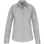 Kariban Chemise popeline manches longues femme snow_grey