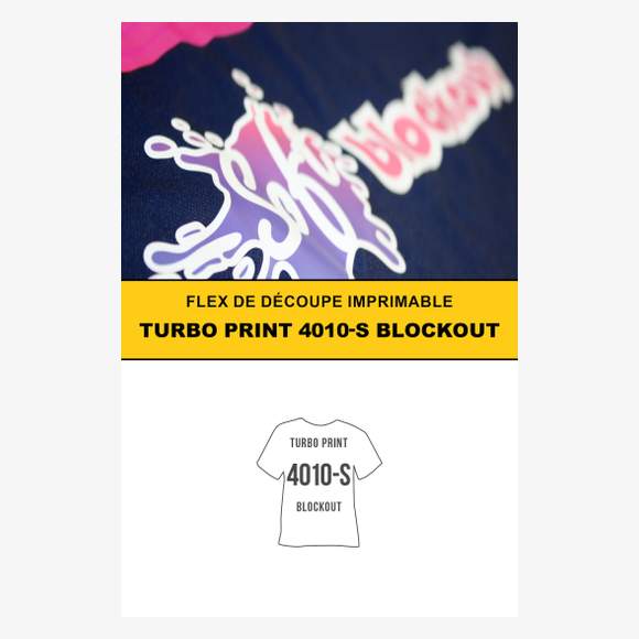 Turbo Print 4010-S Blockout Poli-tape