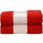 A&R Serviette de bain SUBLI-Me® Fire red