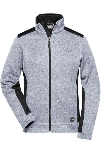 Ladies´ Knitted Workwear Fleece Jacket -STRONG-