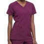 Dickies-Medical Haut cache cœur femme wine