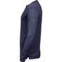 Tee Jays Mens LS Interlock T-Shirt navy