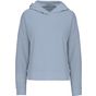 Kariban Sweat-shirt capuche Lounge bio femme aquamarine