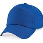 Beechfield Casquette Original 5 panneaux  royal clair