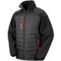 Result Compass Padded Softshell Jacket black/red